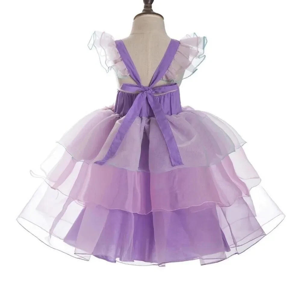 Los Angeles Boutique Little Mermaid Girls Dress Sequin Party Princess Costume 6